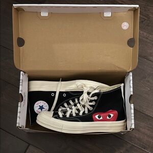 Converse Kids Black High-Top Sneakers